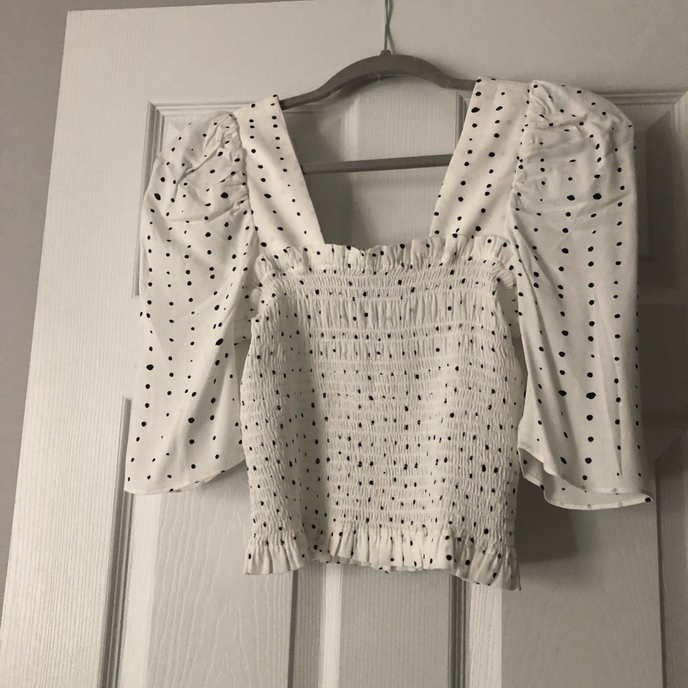 Smocked top